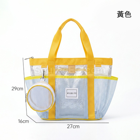 Customization Dry‑Wet Separation Breathable Mesh Tote Bag Corporate Gifts