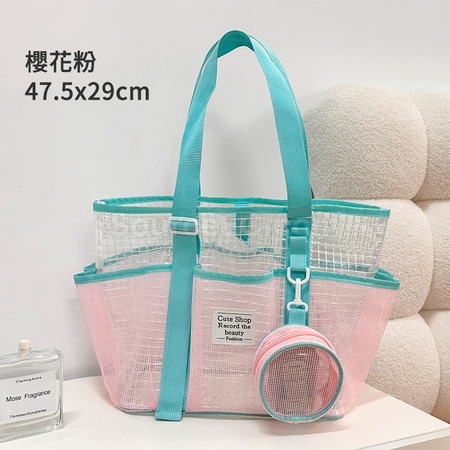 Customization Dry‑Wet Separation Breathable Mesh Tote Bag Corporate Gifts