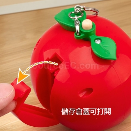 Customization Fruit-Shaped Lucky Draw Model Ornament Keychain Corporate Gifts