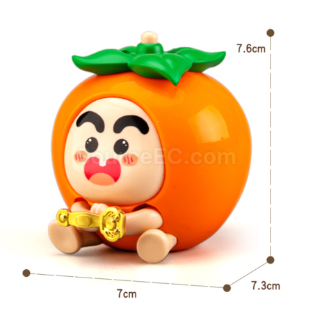Customization Fruit-Shaped Lucky Draw Model Ornament Keychain Corporate Gifts