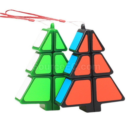 Customization Christmas Tree Magic Cube Corporate Gifts