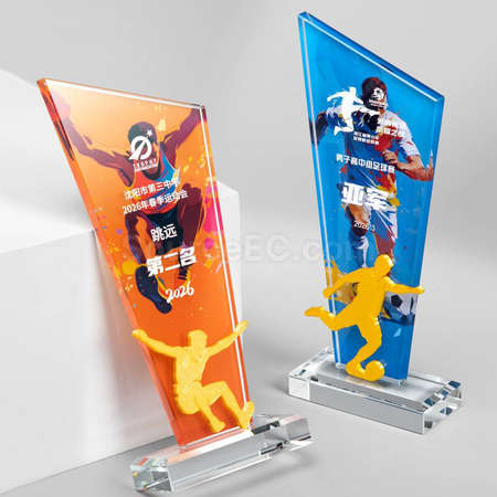 Customization Sports Crystal Award Corporate Gifts