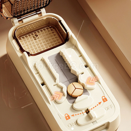 Customization 1-into-2, 3 & 4 Compartment Pill Cutter, Grinder and Pill Box Corporate Gifts