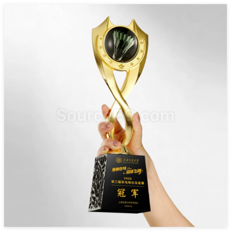 Customization Badminton Metal Trophy Corporate Gifts