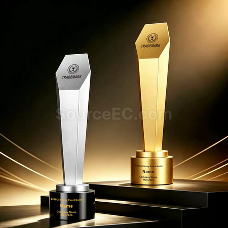 Customization Metal‑texture Trophy Corporate Gifts