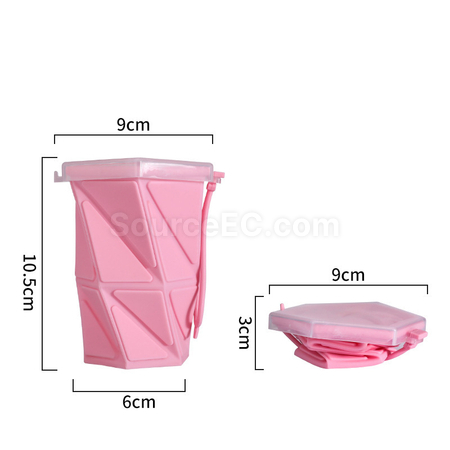 Customization Silicone Folding Pocket Water Cup Corporate Gifts