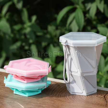 Customization Silicone Folding Pocket Water Cup Corporate Gifts