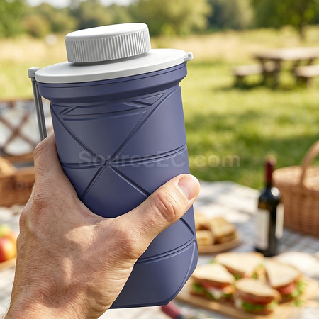 Customization BPA‑FREE Travel Mug with Lid and Lanyard Corporate Gifts