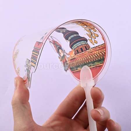 Customization Customized Transparent Advertising Fans Corporate Gifts
