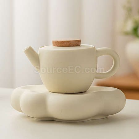 Customization Light‑Luxury Ceramic Teapot and Teacup Gift Set Corporate Gifts
