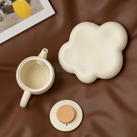 Customization Light‑Luxury Ceramic Teapot and Teacup Gift Set Corporate Gifts