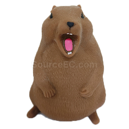 Customization Marmot Squeeze Stress‑Relief Toy Corporate Gifts
