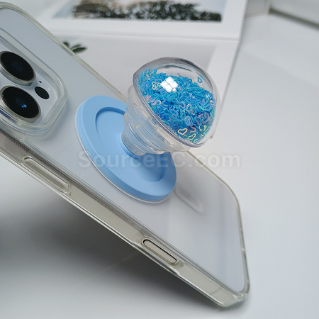 Customization Shake-And-Play 3D Hemispherical Phone Airbag Holder Corporate Gifts