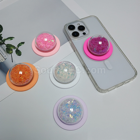 Customization Shake-And-Play 3D Hemispherical Phone Airbag Holder Corporate Gifts