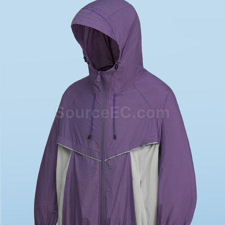 Customization Original Yarn Cool‑Feel Mesh Breathable Sun‑Protective Jacket Corporate Gifts