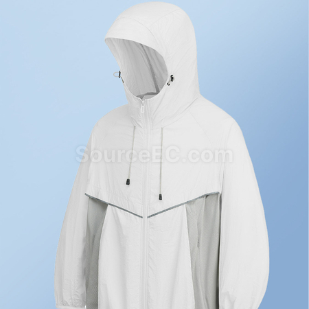 Customization Original Yarn Cool‑Feel Mesh Breathable Sun‑Protective Jacket Corporate Gifts