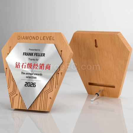 Customization Wooden Trophy Corporate Gifts