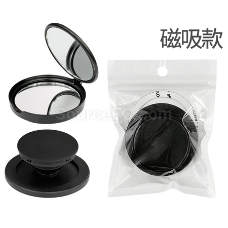 Customization Dual‑sided Mirror Pop‑Socket Phone Stand Corporate Gifts