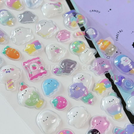 Customization 3D Solid Crystal Sticker (Customizable) Corporate Gifts