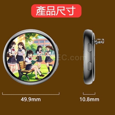 Customization 1.50-Inch Full-Touch Electronic Badge Corporate Gifts