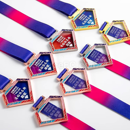 Customization Metal Crystal Medal Corporate Gifts