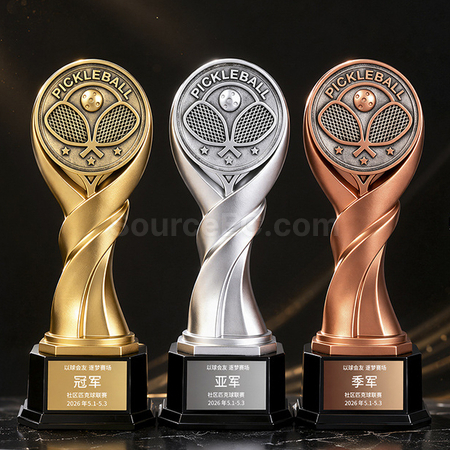 Customization Pickleball Trophy Corporate Gifts