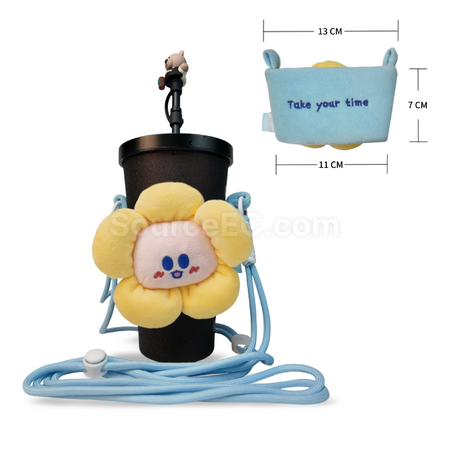 Customization 3D Plush Toy Storage Handbag Sleeve Corporate Gifts