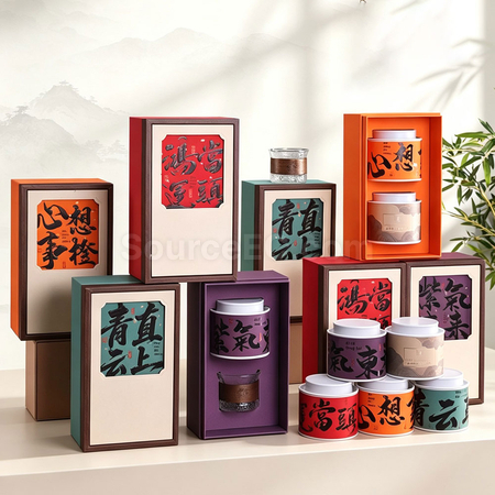 Customization Tea Canister Gift Box Corporate Gifts