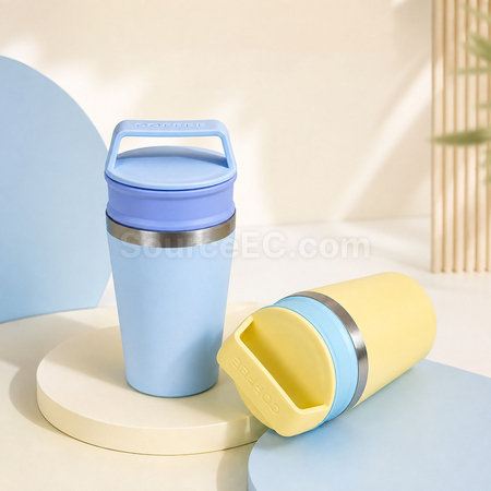 Customization Portable Travel Coffee Mug, Stainless‑Steel Insulated Cup Corporate Gifts