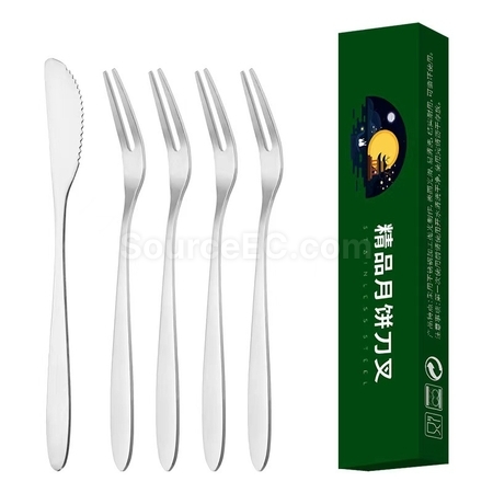 Customization Moon‑Cake Knife and Fork Corporate Gifts
