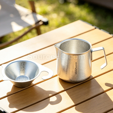 Customization Pure Titanium Fair Cup Corporate Gifts