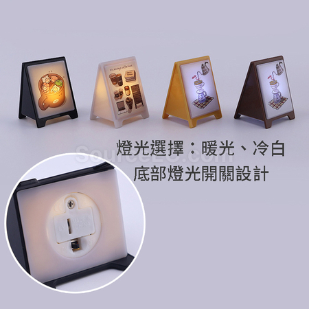 Customization Triangle Light Up Acrylic Standee Corporate Gifts
