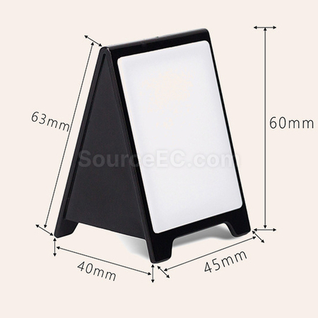 Customization Triangle Light Up Acrylic Standee Corporate Gifts