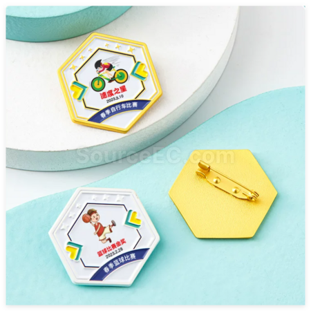 Customization Metal Badges And Medals Corporate Gifts
