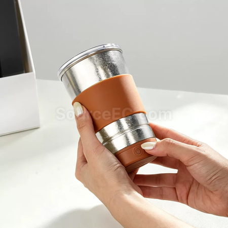 Customization Pure Titanium Automatic Mixing Cup Corporate Gifts