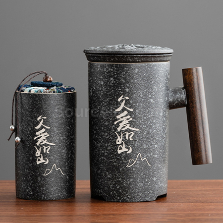Customization Ceramic Tea Infuser Mug Corporate Gifts
