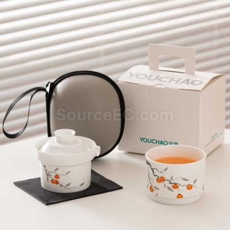 Customization Portable Travel Kung Fu Tea Set Corporate Gifts