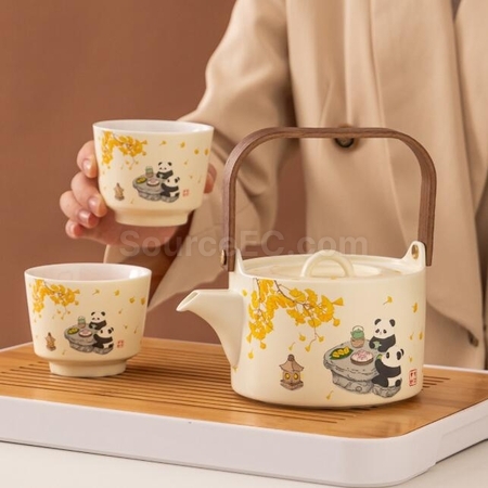 Customization Portable Travel Kung Fu Tea Set Corporate Gifts