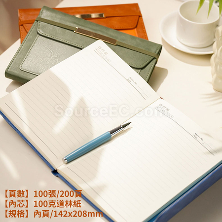 Customization A5 Strap Notebook Set Corporate Gifts