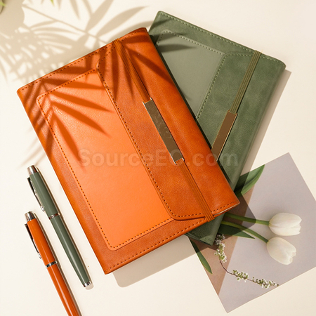 Customization A5 Strap Notebook Set Corporate Gifts