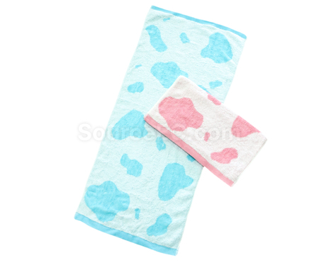 Customization 【Taiwan-made】Milk Yarn Striped Jacquard Towel Corporate Gifts