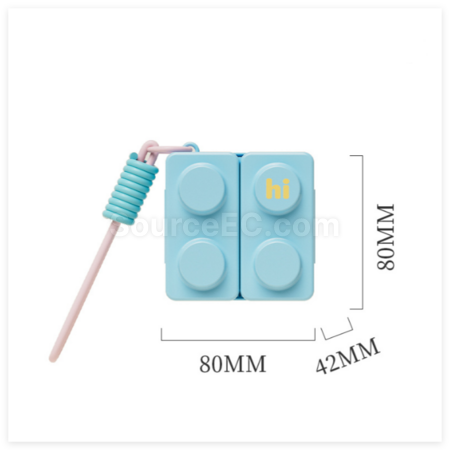 Customization Portable Magnetic Building Block Pillbox Corporate Gifts