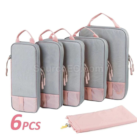 Travel Compression Packing Cubes Set (6 PCS)