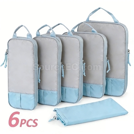 Customization Travel Compression Packing Cubes Set (6 PCS) Corporate Gifts
