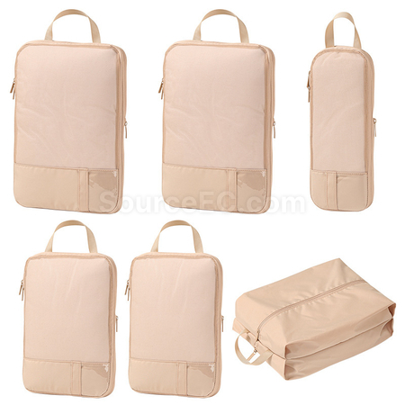 Customization Travel Compression Packing Cubes Set (6 PCS) Corporate Gifts