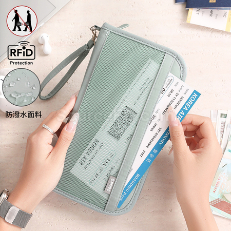 RFID Travel Passport Holder Wallet