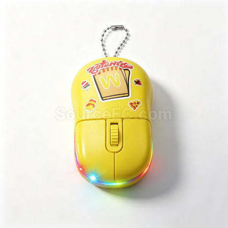 Mouse-Shaped Stress-Relief Keychain