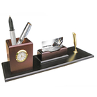 Wooden 4 In 1 Desktop Set