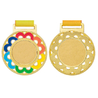 Colorful Blossom Medal