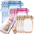 Mason Jar Zipper Bags
